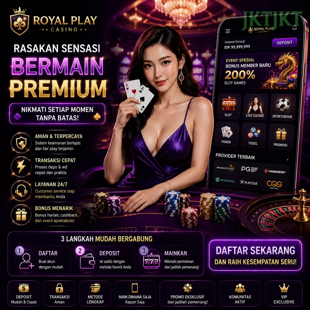 jktjkt Resmi - Unduh APK